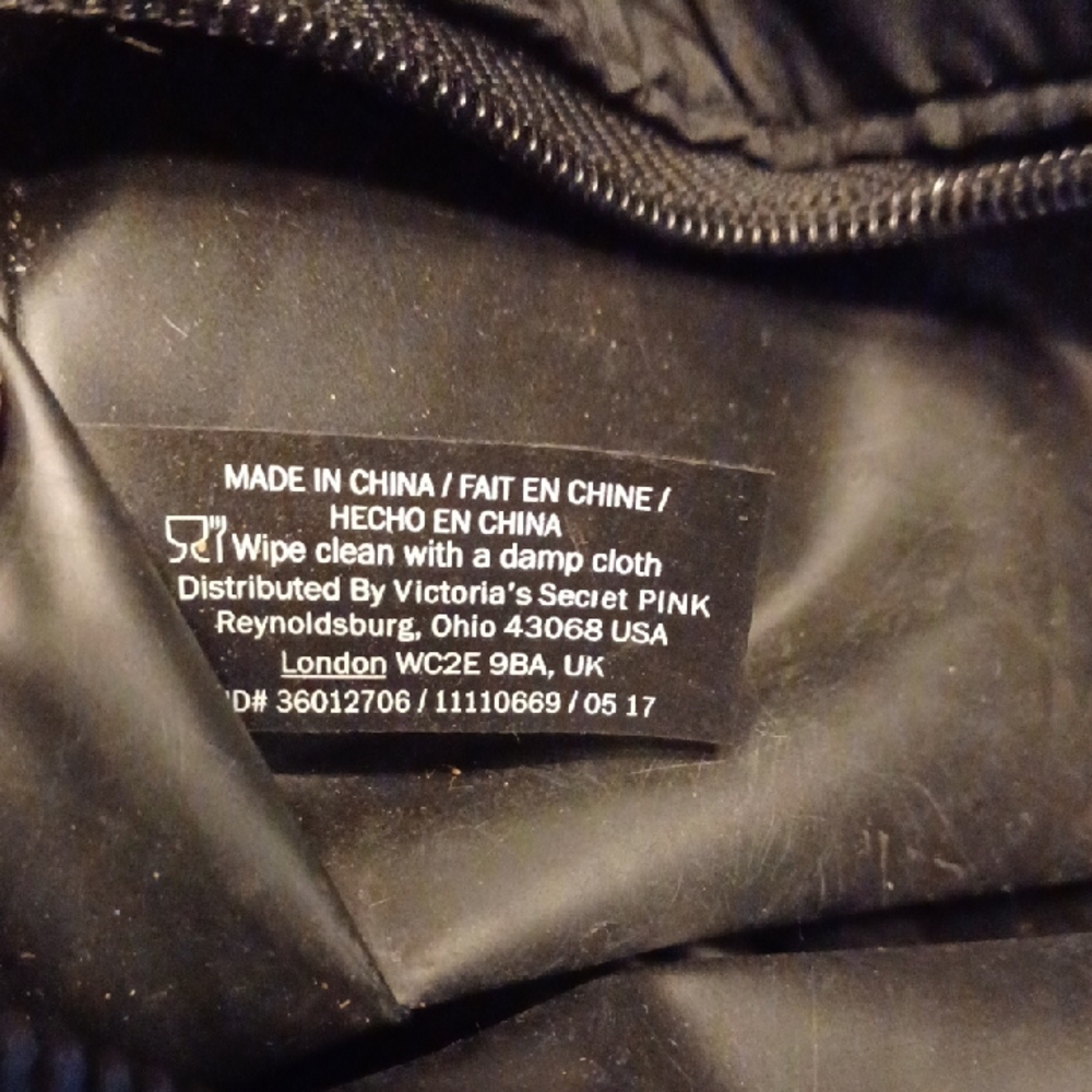 PINK Victoria's Secret Black Pineapple Purse - Picture 2 of 9